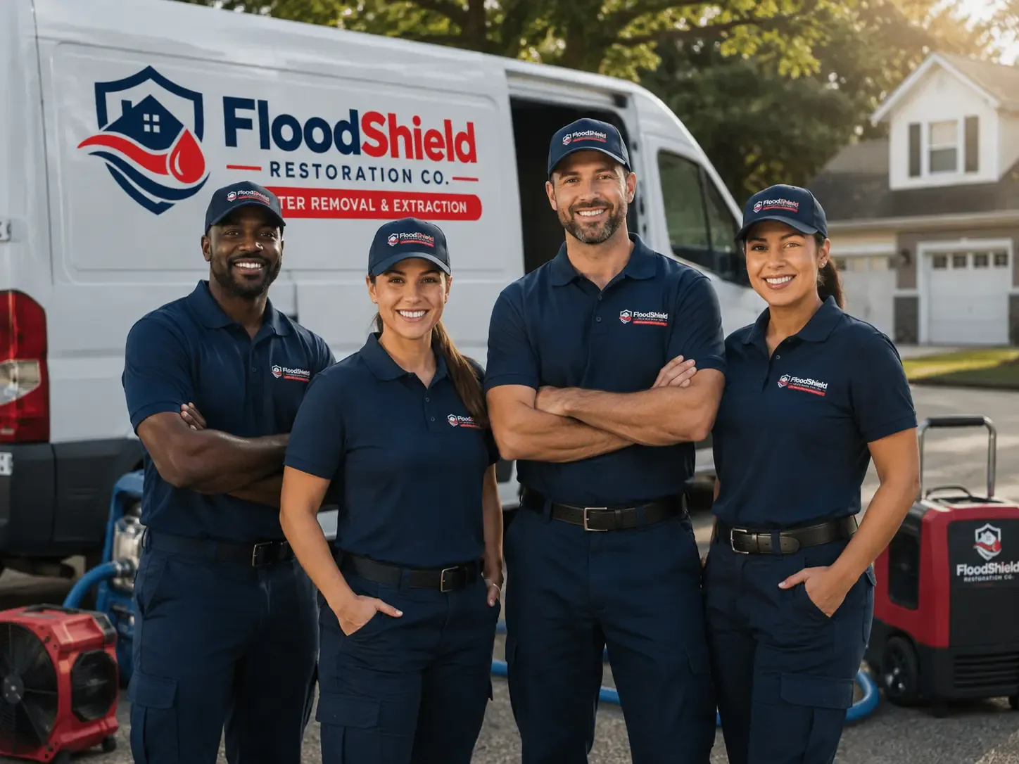 Flood Damage Restoration company in Drew, MS